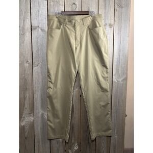 Under Armour Men's Loose Fit Khaki Casual Chino Performance Golf Pants 38x32